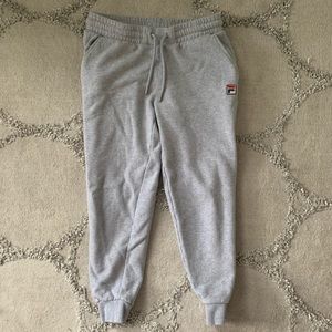 Grey Fila sweatpants!
